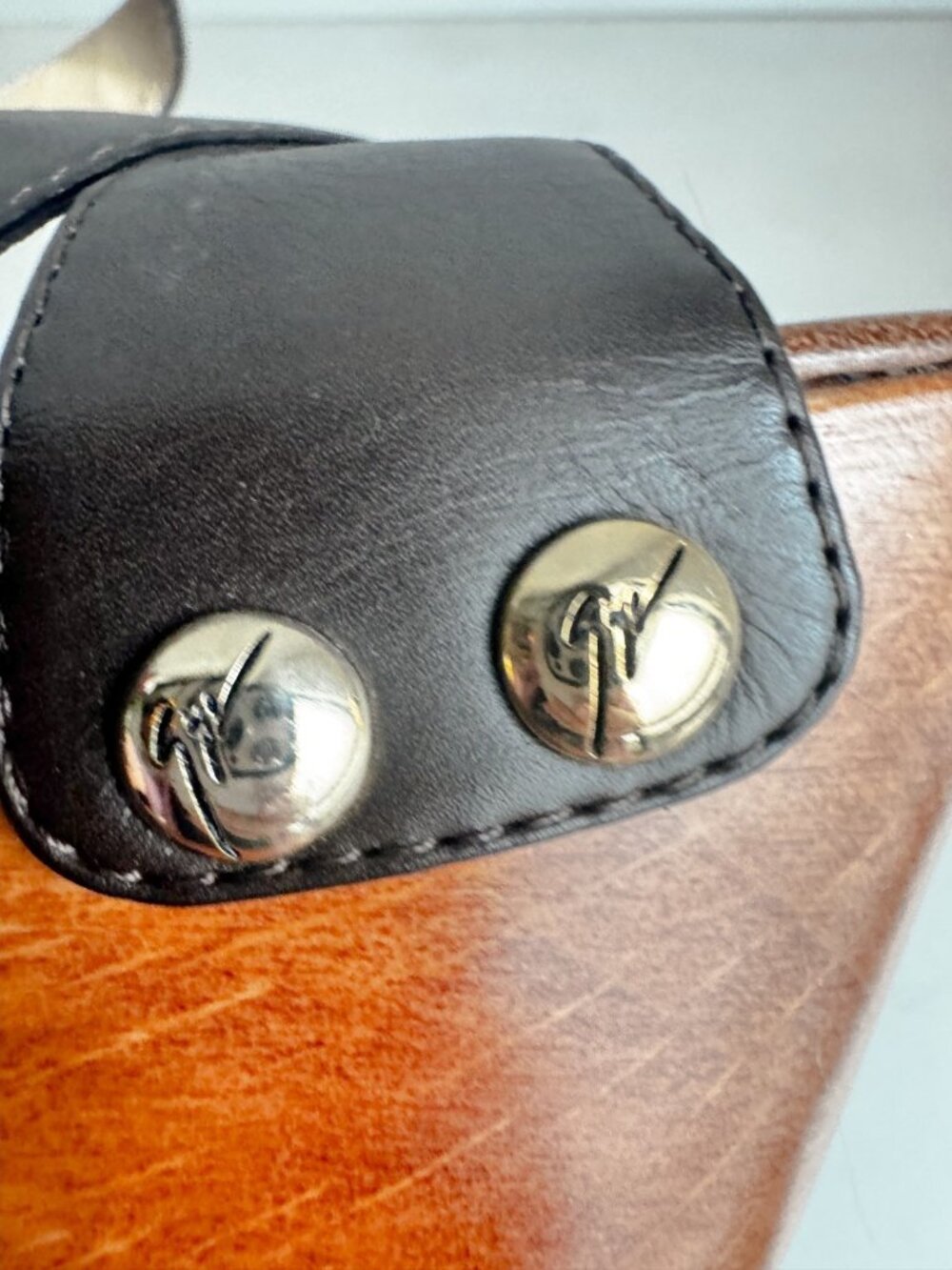 Giuseppe Zanotti High Platform Clog Heels Chocolate Brown Leather 39 - Picture 13 of 13